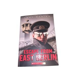 Escape From East Berlin‎ Andy Marino Scholastic Book Novel Adventure